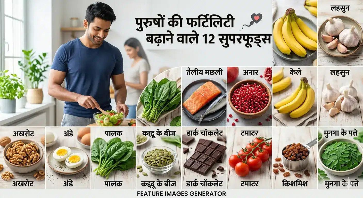 Male fertility foods