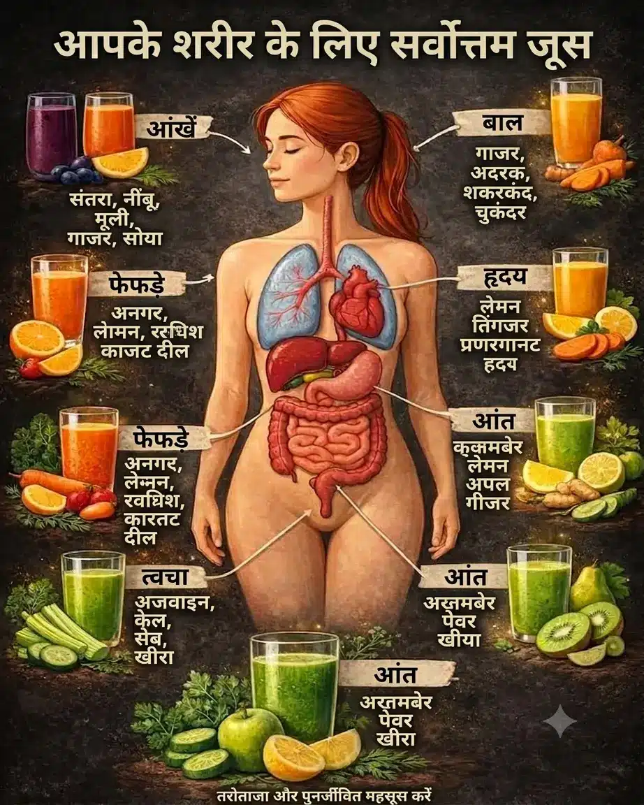 Best juices for your body